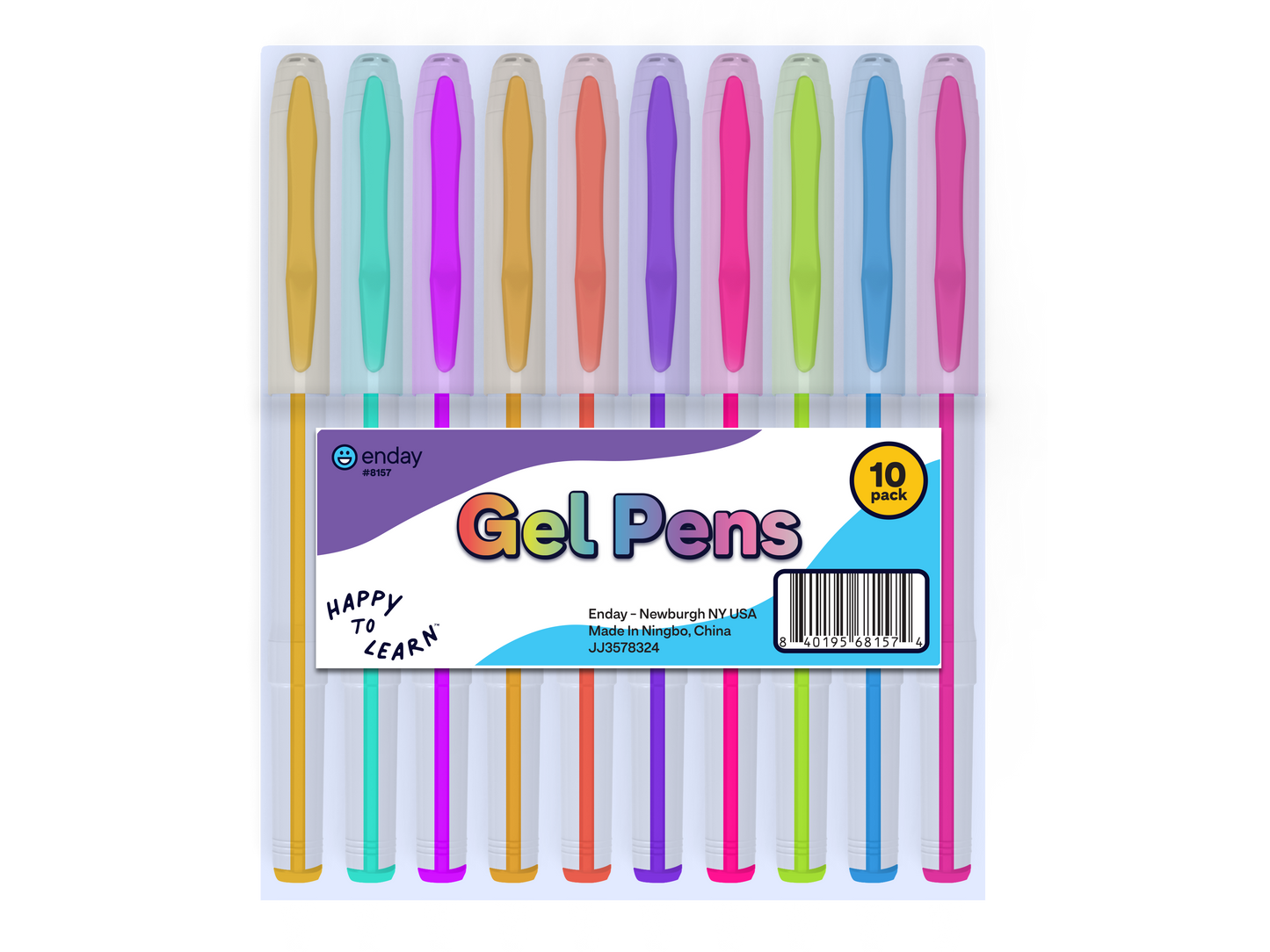 Gel Ink Pens Multicolor 10 Pack