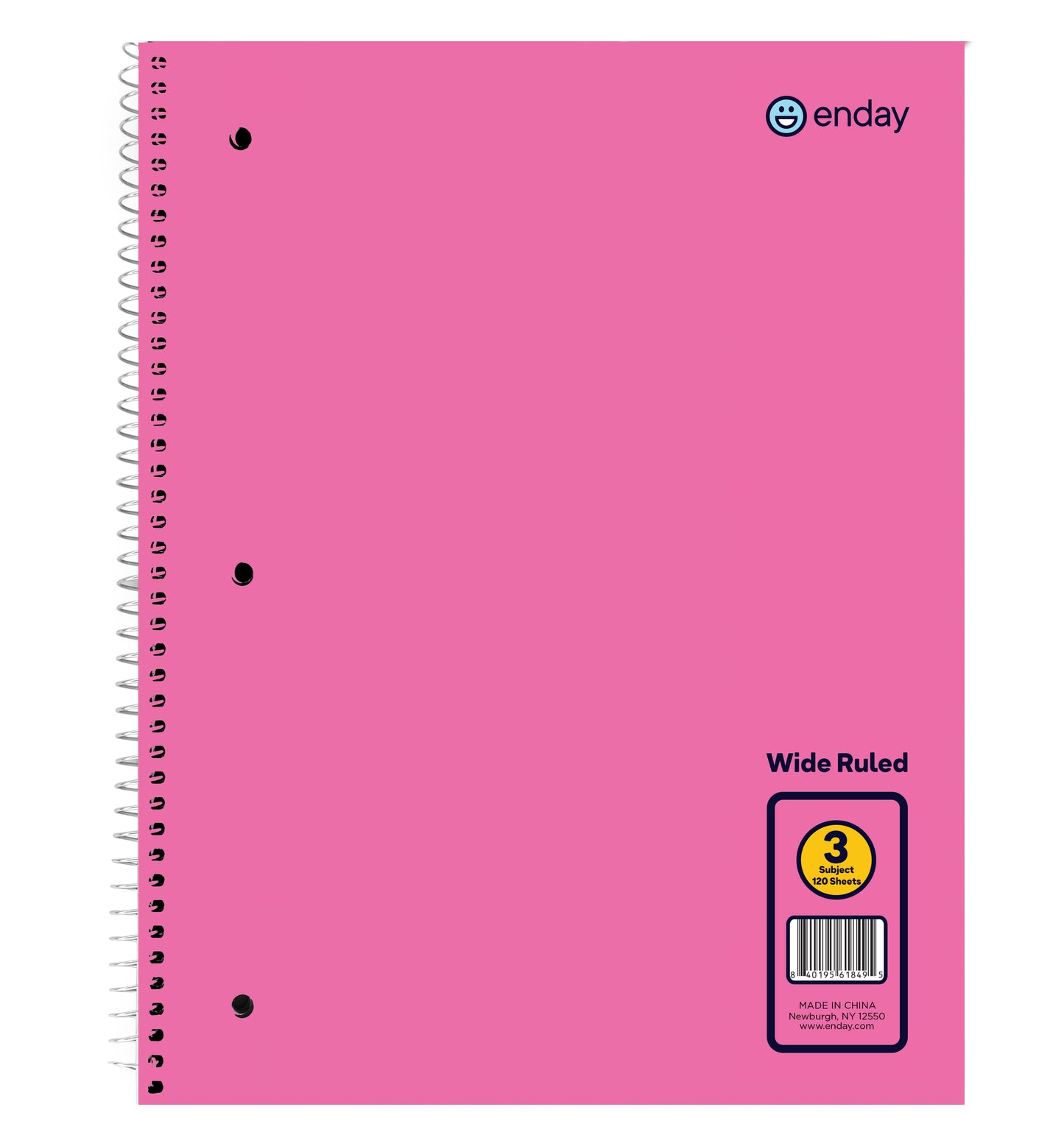 3-Subject Spiral Notebooks
