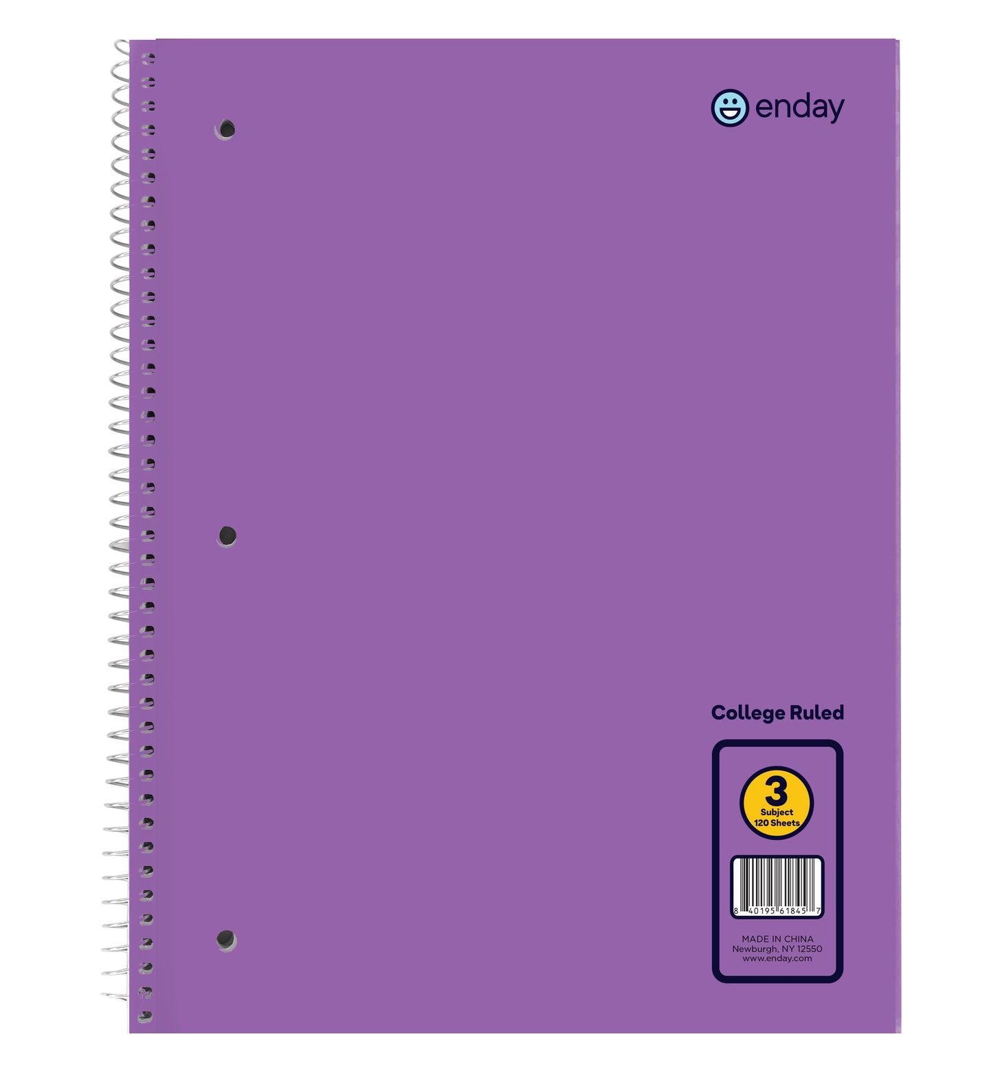 3-Subject Spiral Notebooks