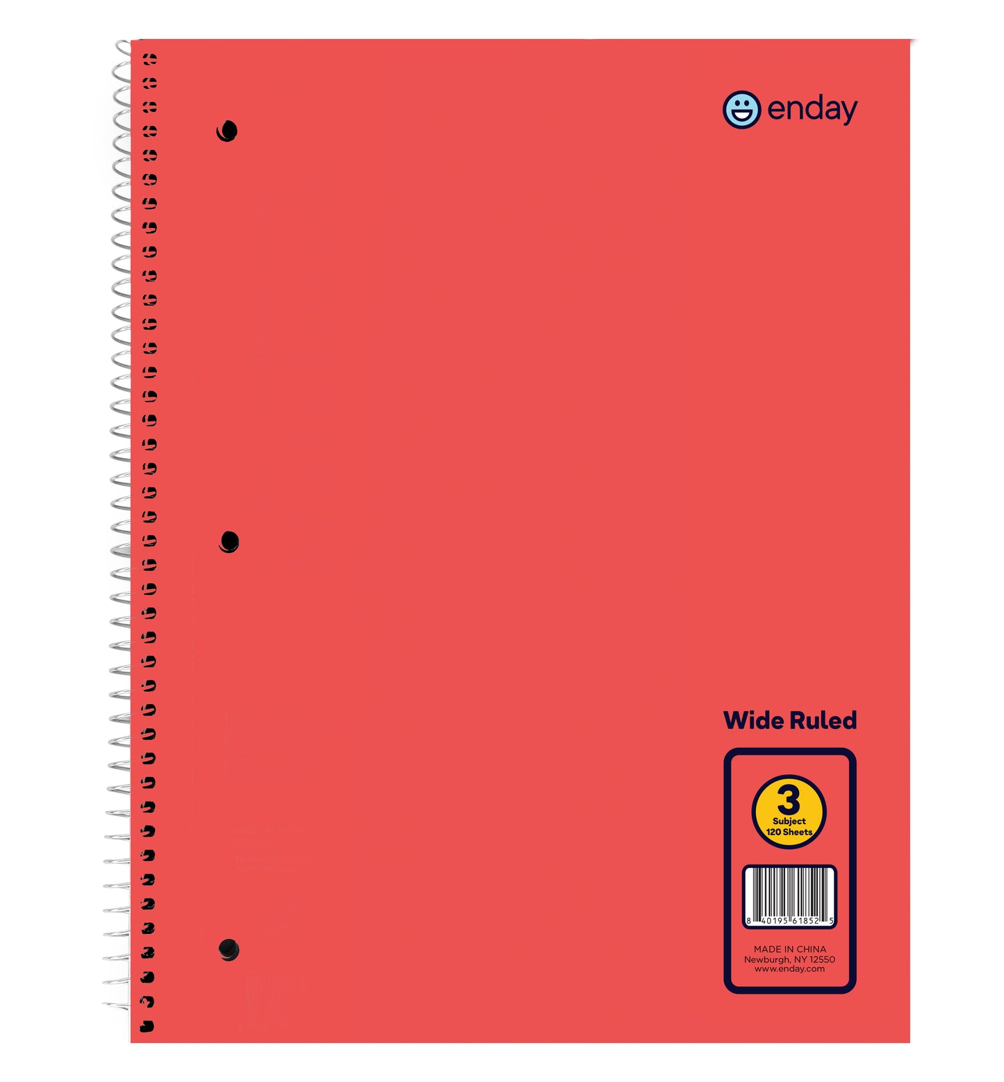 3-Subject Spiral Notebooks
