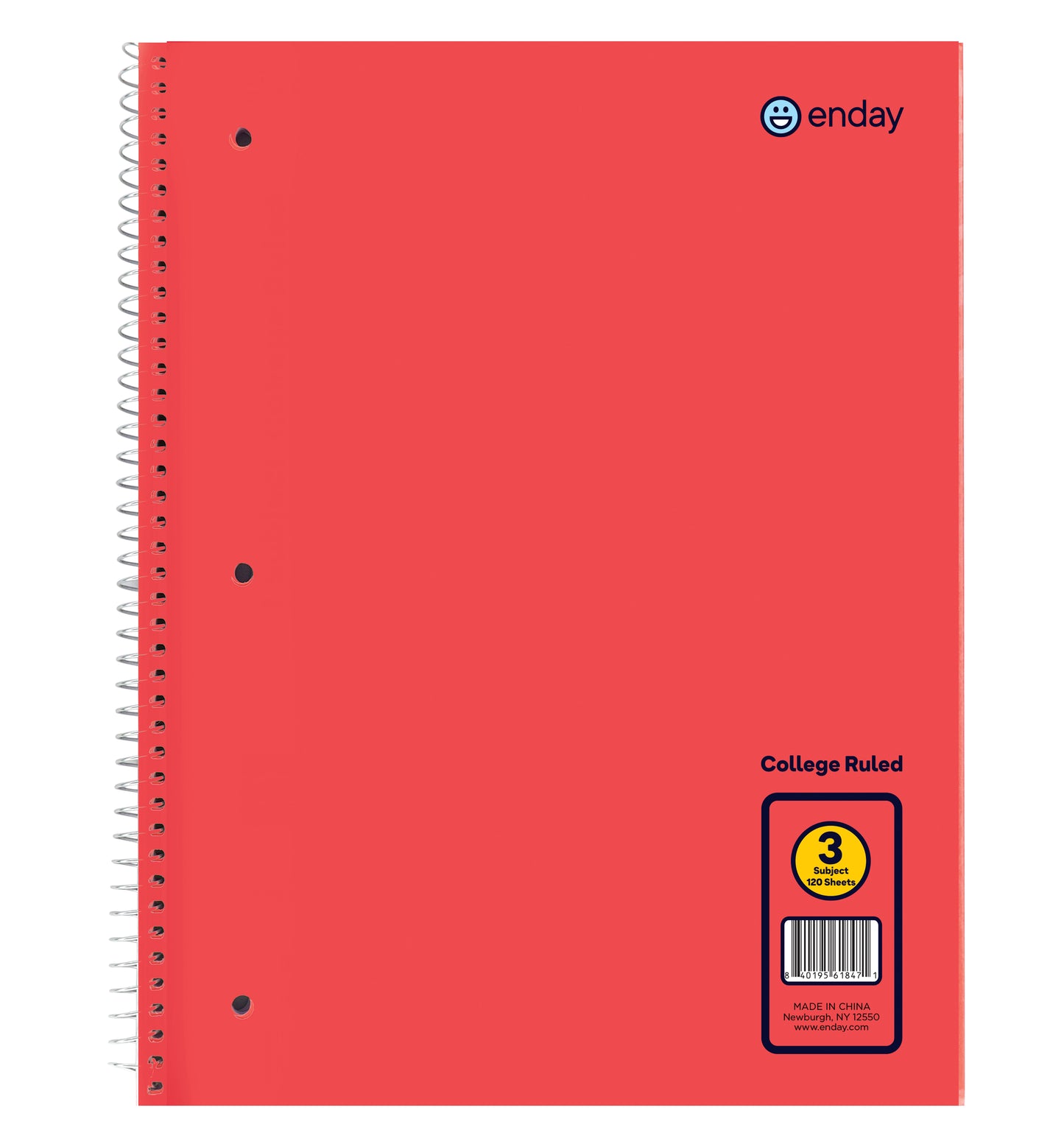 3-Subject Spiral Notebooks