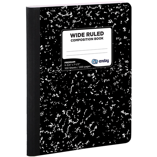 Black Marble Composition Book